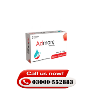Admore Chewable Tablets - Vitamin C Supplement for Immunity & Skin Health